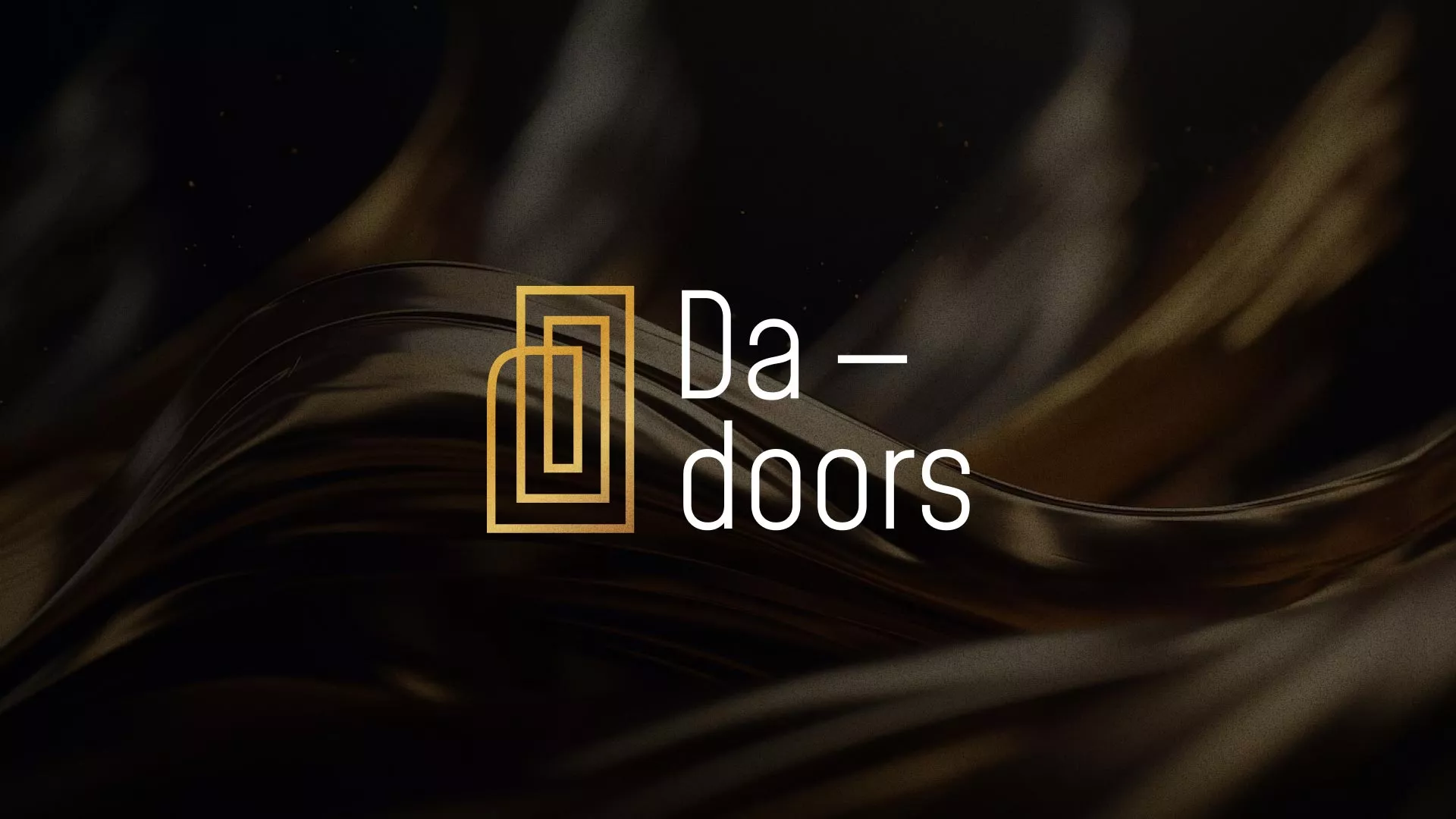 Разработка логотипа для компании «DA-DOORS» в Боготоле